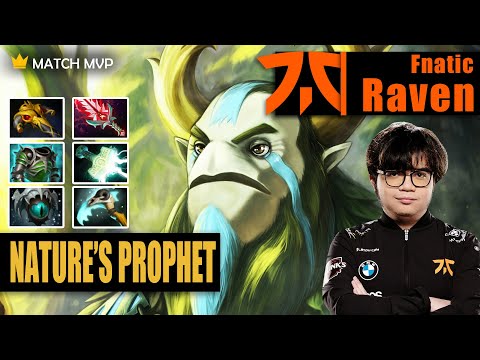 Nature's Prophet Safelane | Fnatic.Raven | NP CARRY IS SO SCARY EZ MMR | 7.31d Gameplay Highlights