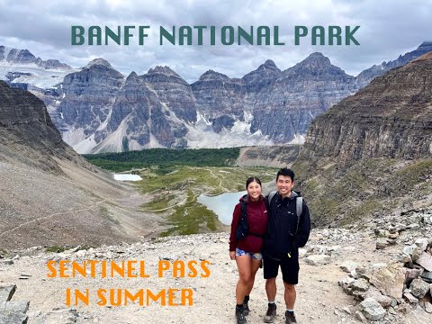 Best hike in Banff! Sentinel Pass trail in summer