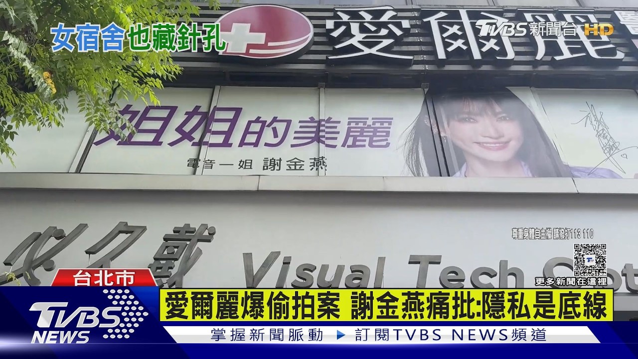 影音/愛爾麗偷拍風波延燒!謝金燕急切割「隱私是底線」:停用我肖像