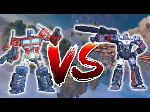 OPTIMUS PRIME VS MEGATRON IN SMITE - TRANSFORMERSARE NOW IN SMITE!