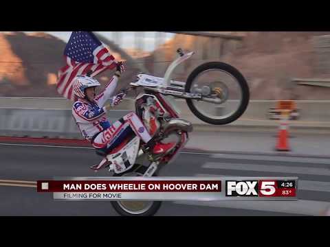 First Ever Hoover Dam Wheelie - FOX5 Las Vegas