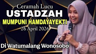 Download lagu CERAMAH LUCU USTADZAH MUMPUNI HANDAYAYEKTI 26 APRIL 2026 DI WATUMALANG WONOSOBO. mp3 Download lagu CERAMAH LUCU USTADZAH MUMPUNI HANDAYAYEKTI 26 APRIL 2026 DI WATUMALANG WONOSOBO. mp3