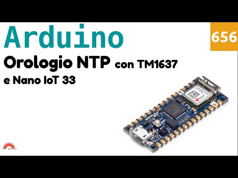 NTP-Adjustable Clock with TM1637 Display and Arduino IoT 33 - Video 656