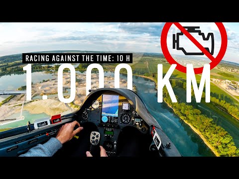 10 Hours Endurance Racing | My First 1000 KM FAI Triangle Glider Flight