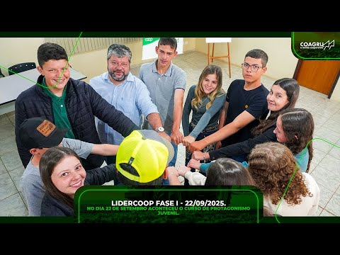Jovens do LiderCoop debatem Projeto de Vida e Protagonismo Juvenil