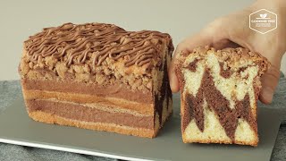 Cinnamon Chocolate Marble Pound Cake Recipe