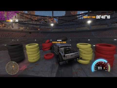 FlatOut 4: Total Insanity Walkthrough Part 41 - "Allstar: Desert Arena Survivor"