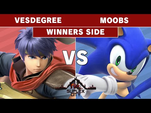 Suplex City - RBG VesDegree (Ike) vs Moobs (Sonic) Winners Side - Smash Ultimate