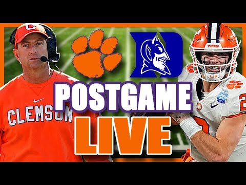 CLEMSON - Duke Postgame LIVE