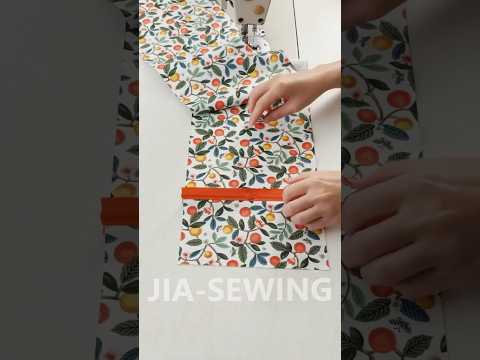 Purse w/ Single Fabric👝✨ | DIY | Quick Sewing Tips No.283