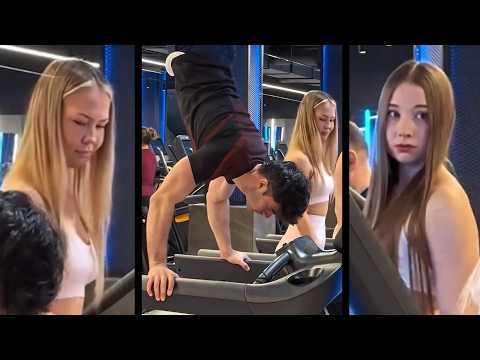 Scaring The Whole Gym With Elite Level Calisthenics