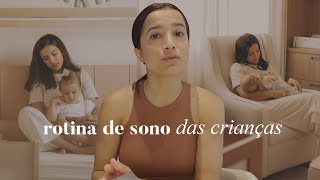 Como é a rotina e o sono dos meus filhos com horários e dicas práticas