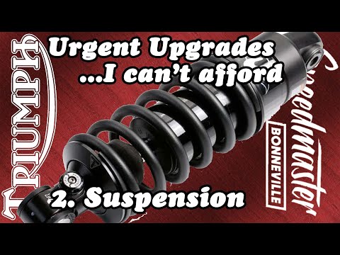 Triumph Bonneville Speedmaster: Urgent Upgrades I Can't Afford - Suspension