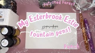 🌸Giving my Esterbrook Estie pens a chance!!!! 🤔🥴🫣☺️🤩🌸