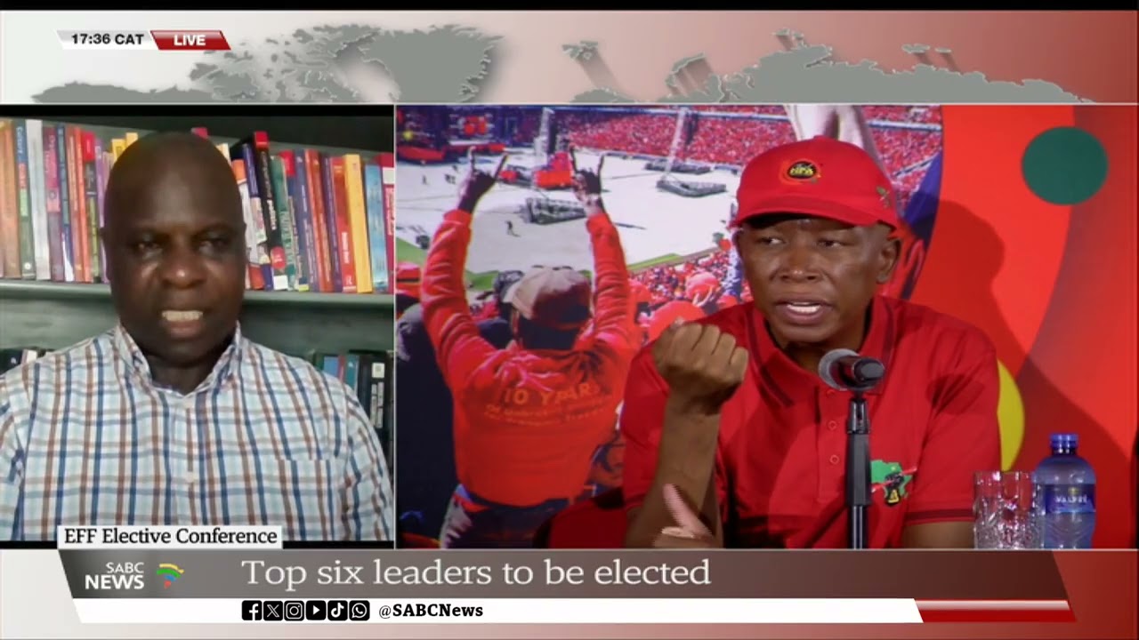 EFF Elective Conference | Where is Dr. Mbuyiseni Ndlozi? Dr Levy Ndou weighs in