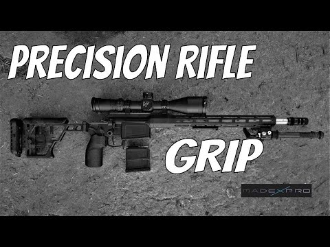 Precision Rifle Grip: AR15, Bolt Action Compatible - Ergonomic Pistol Grip for Rifles
