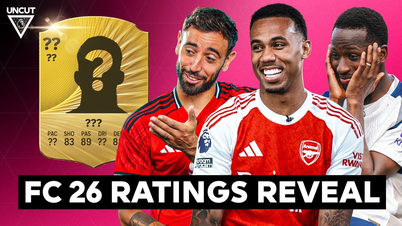 FC 26 RATINGS REVEALED! ft Bruno Fernandes, Gabriel & Pape Matar Sarr