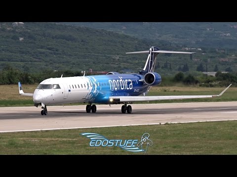 Nordica - Bombardier CRJ-900 NG ES-ACG - Takeoff from Split Airport LDSP/SPU