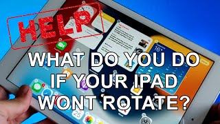 🔄 What to do if your iPad Screen Wont Rotate!!! 🔄