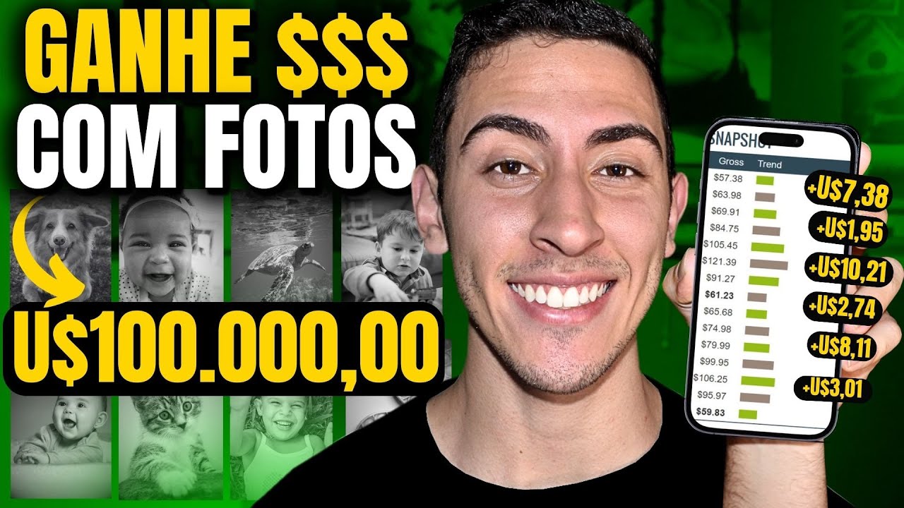 GANHE DINHEIRO COM FOTOS NA INTERNET (1 U$ por foto ou mais)