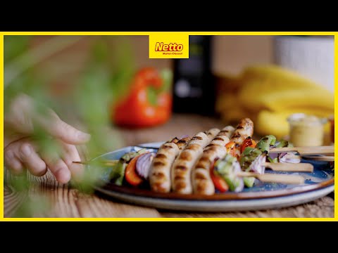 Spieß Rezept I Gegrillte Bratwurstspieße mit Paprika I Aufwand: Mittel I NETTO