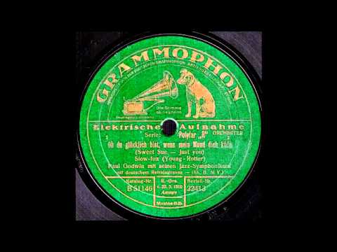 Ob du glücklich bist, wenn mein Mund dich küsst / Paul Godwin & Orchester mit Refraingesang