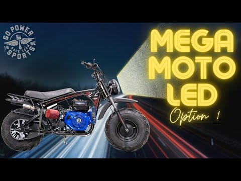 How To Assemble Mega Moto 212 LED Light | Option 1