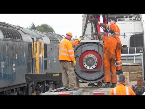 Sulzer generators installed at Bo'ness railway