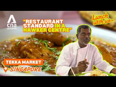 S$6 Michelin Meals at Indian-Pakistani Hawker Stall in Tekka | Lunch With Us: Singapore
