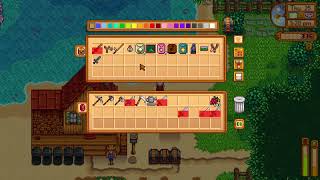 How to get rid of old Weapons and shoes and rings - Stardew Valley 1.5