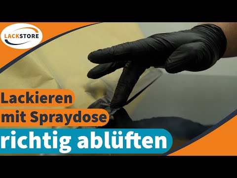 Tips on drying times from the pros - Avoid mistakes | LACKSTORE