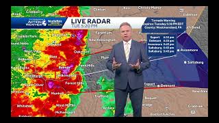 WTAE Pittsburgh's Action News 4 Severe Weather Coverage April 29, 2025