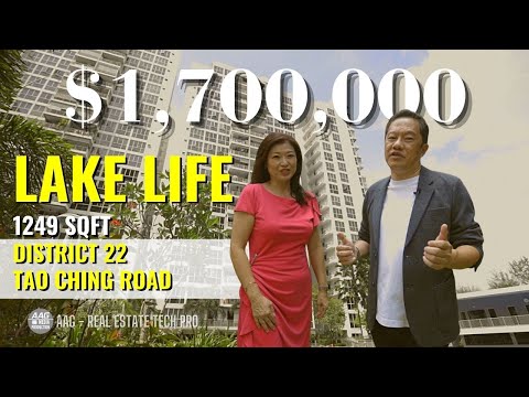 Singapore Condo Property House Tour - LAKE LIFE , 4 Bedroom 1249 Sqft