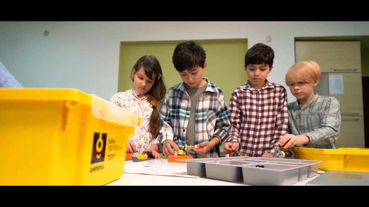 AMPERIA. This is a STEM product for all the REAL-WORLD LAB EXPERIMENTS (Electricity & Magnetism)