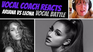 Vocal Coach Reacts to Ariana Grande Vs Leona Lewis
