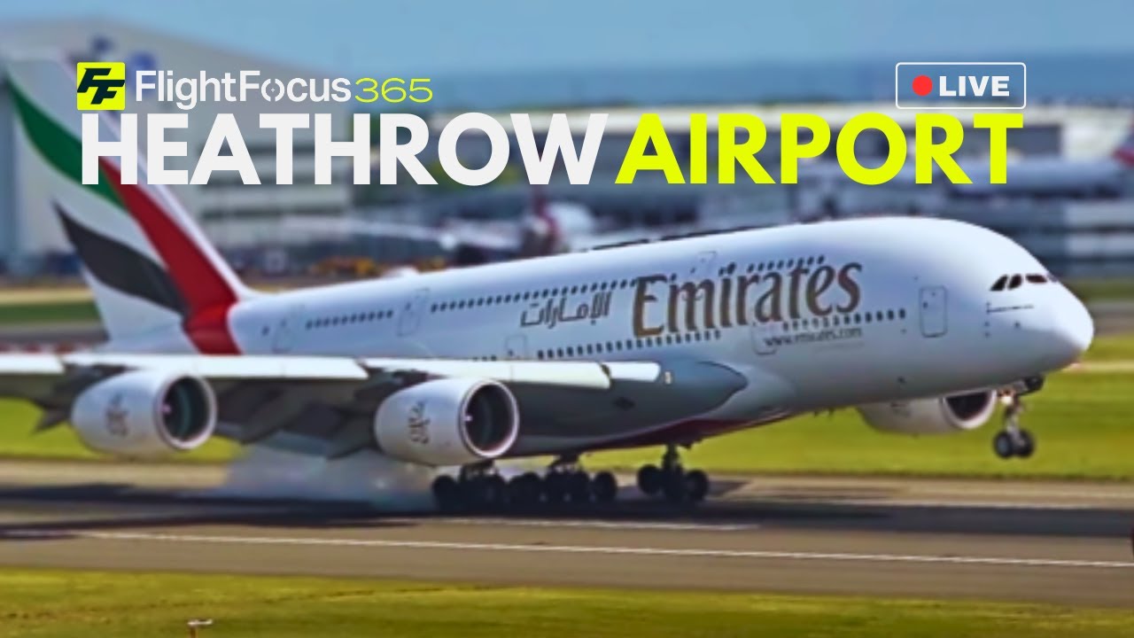 Heathrow Airport Live - Wednesday 14th May 2025