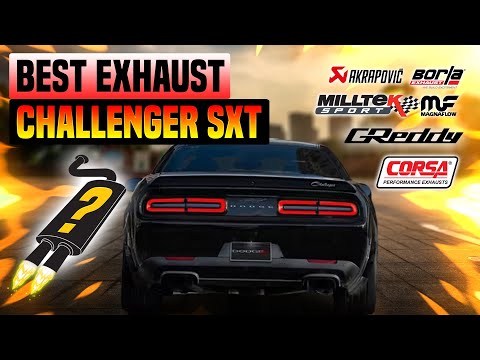 Dodge Challenger SXT Exhaust Sound 3.6L V6 🔥 Stock,Borla,Magnaflow,Upgrade,Mods,Muffler Delete+