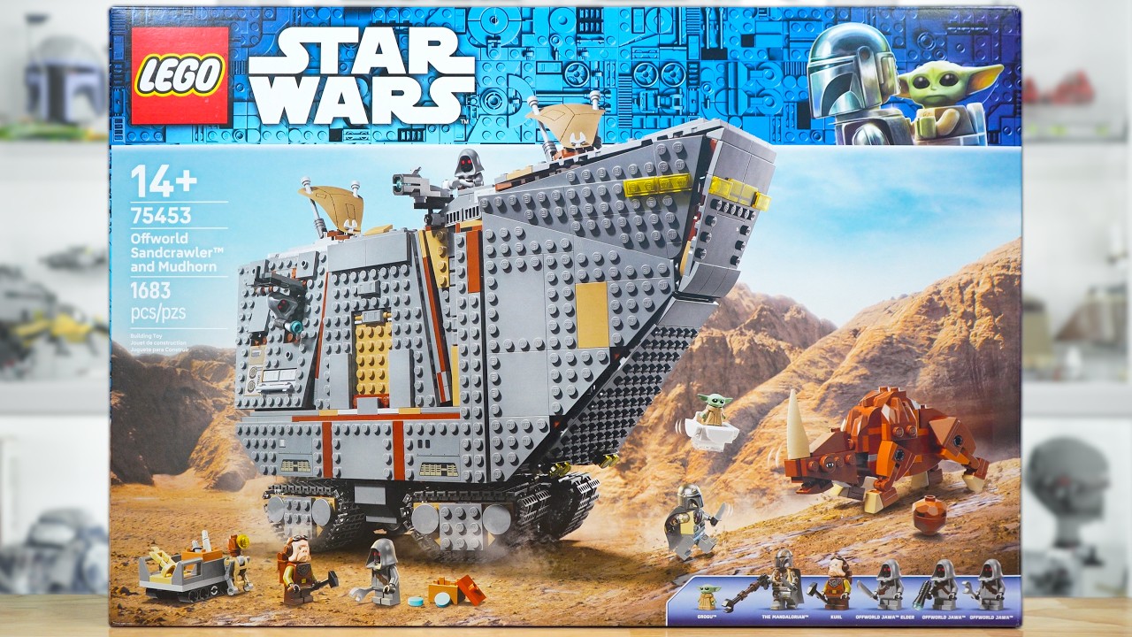 LEGO Star Wars 75453 OFFWORLD SANDCRAWLER AND MUDHORN Review! (2026)