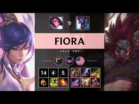 Fiora Top vs Trundle - NA Master Patch 25.S1.3