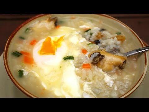 Mingau de abalone (Jeonbokjuk: 전복죽)