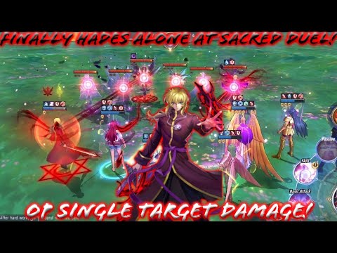 Saint Seiya: Awakening (KOTZ) - Finally Alone at Sacred Duel Test! The Best Single Target!