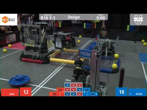 2019 VEXU Design R16 1, BLRS vs PUCR4