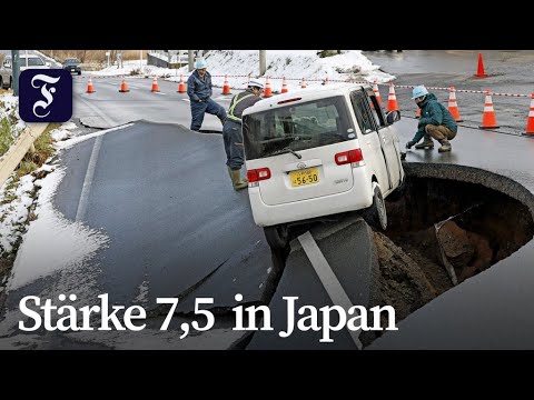 Mindestens 30 Verletzte nach einem starken Erdbeben