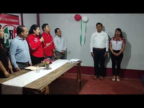 El PRI renueva su liderazgo en Cuilápam de Guerrero