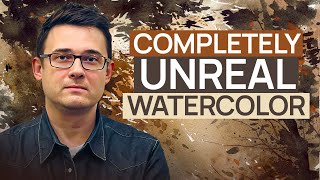 This Looks Impossible But It's Pure Watercolor | Stunning Painting Technique Explained