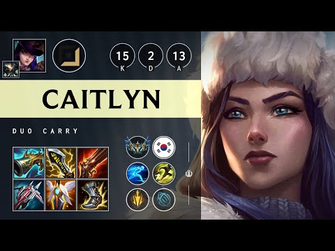 Caitlyn ADC vs Varus - KR Challenger Patch 25.15
