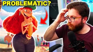Vaush reviews Puss in Boots and then discusses PIXAR MOM body type