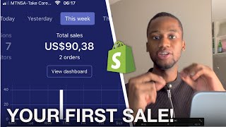 How to get your FIRST SALE Dropshipping ASAP (Full Guide)