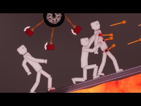 Dangerous Deathrun Race In People Playground (3)