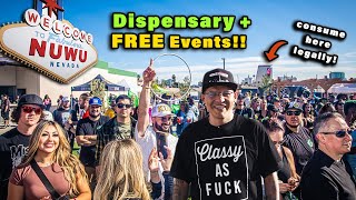 Visiting The Newest Dispensary In Las Vegas & Consumption Lounge/Area | Nuwu Cannabis Market Place